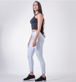 Xparel Stylish Seamless Tummy Control Leggings (Coconut White)