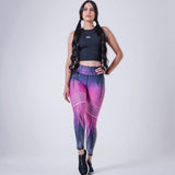 Xparel Stylish Seamless Tummy Control Leggings (Magenta Pink)