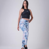 Xparel Stylish Seamless Tummy Control Leggings (Planet)